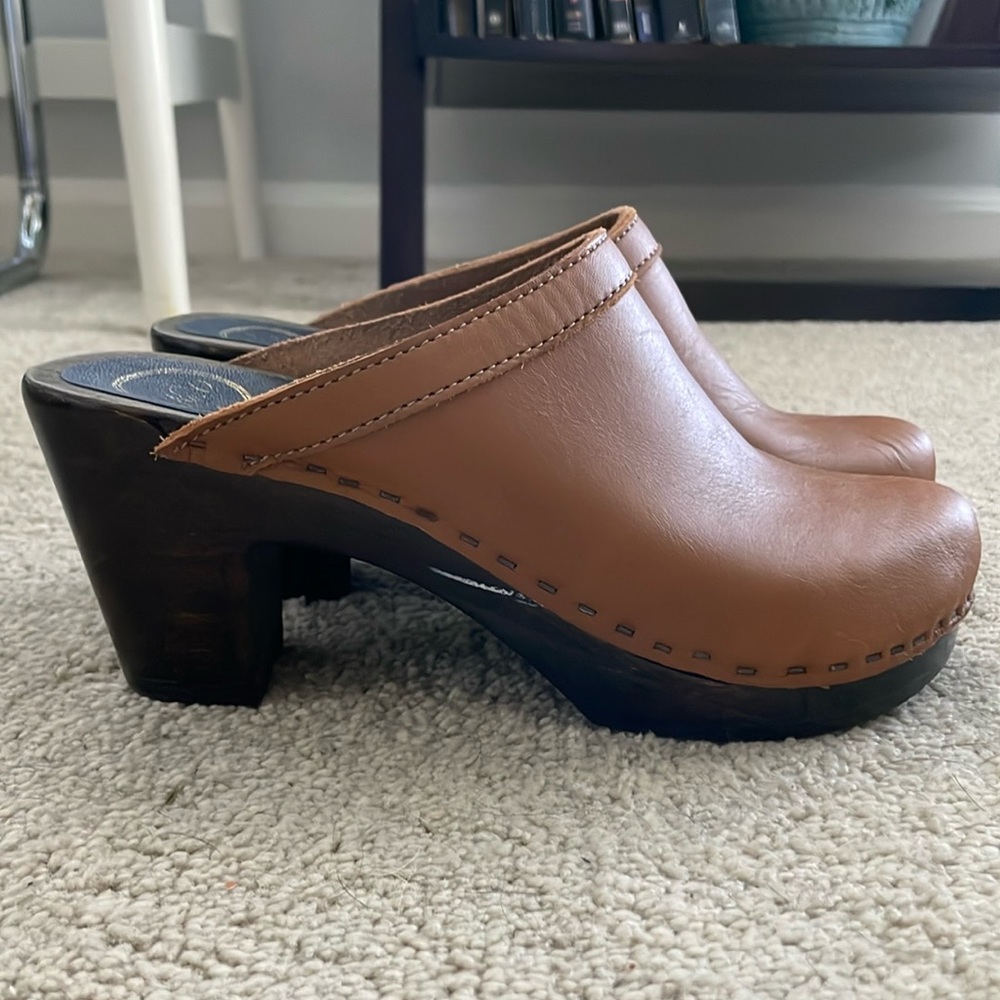 No.6 High Heel Clog, size 38.